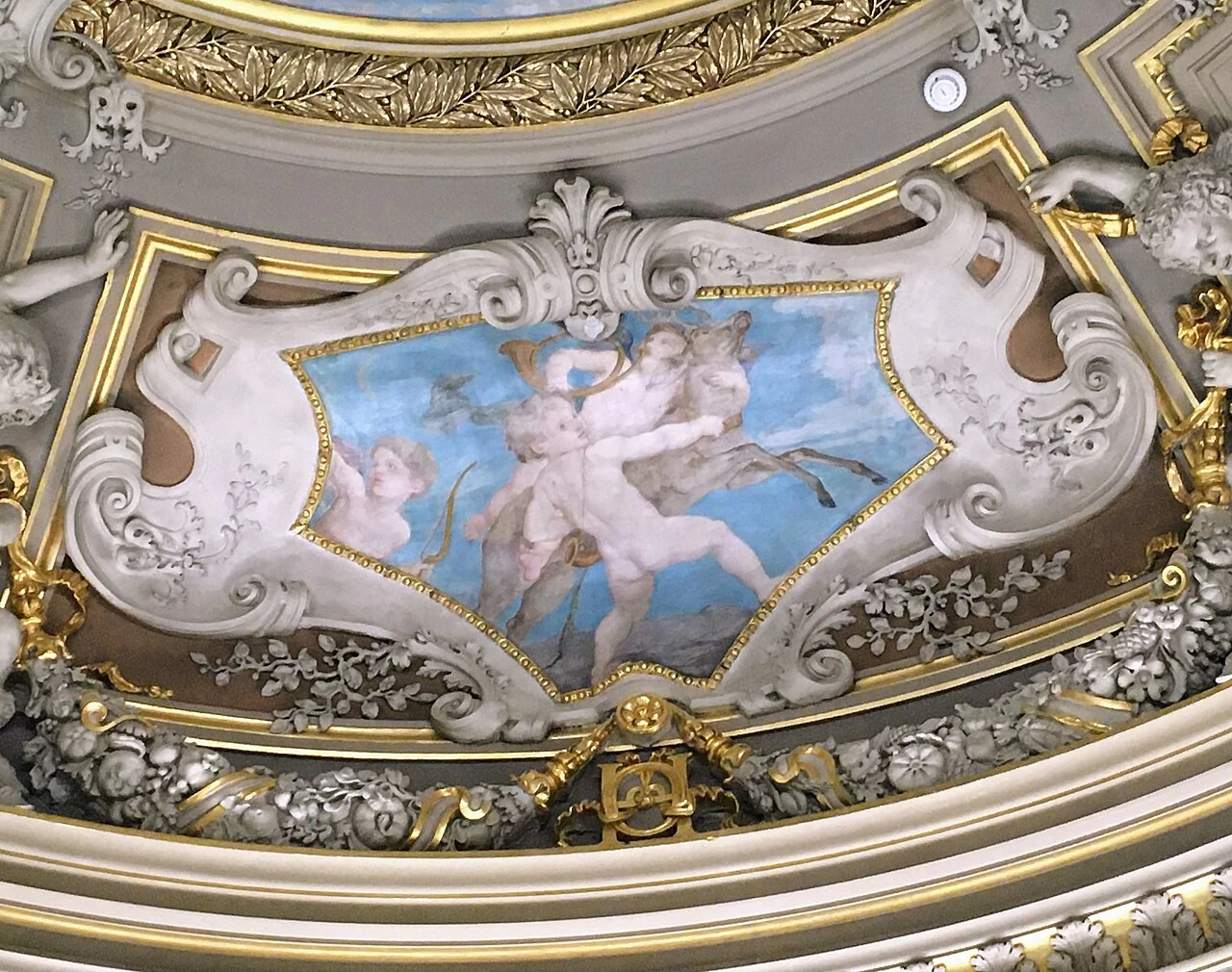 Paul Baudry - Attributi di Diana, castello di Chantilly